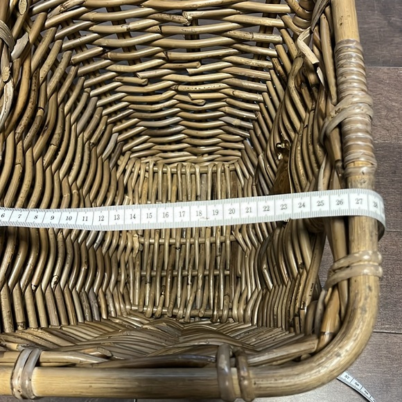 Nantucket wooden bike basket - Picture 7 of 9